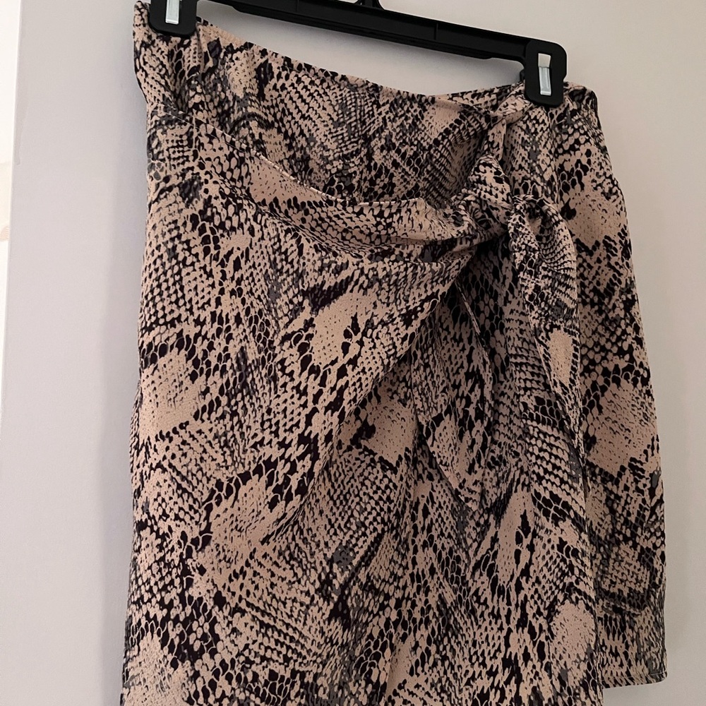 Snakeskin Skort